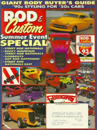 ROD & CUSTOM 1993 DEC - BEST STEERING BOX FOR YOU, MERC GET MIATA TAILLAMPS